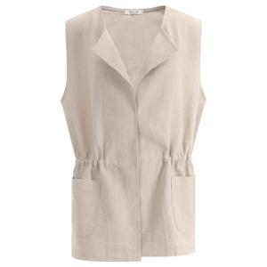 [샵앤]여성 국산 캐주얼 린넨 숏 조끼 LEI-WVS-1462-베이지