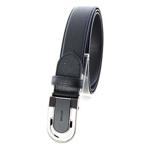 [듀퐁셔츠]TE4SMBTAB107TBK_브로이어 블루 소가죽 자동벨트 블랙