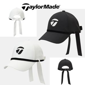 [테일러메이드] 어패럴 골프 웨어 25 F W TWHCO7622 999 여성 가을 리본 야구모 캡모자