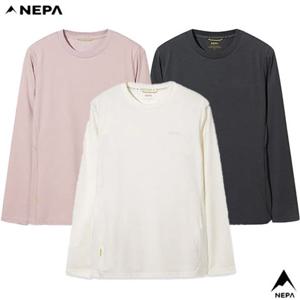 네파[택가 69.000원](7L65301) 여성 가을겨울 패스파인더 베이직 긴팔 라운드 티셔츠