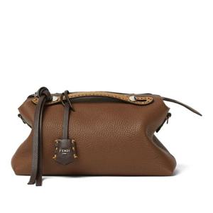 펜디 브라운 가죽 태슬 클러치 8BL155 AV1JF1TVA