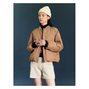 [빈폴레이디스]쇼트 보머 다운 점퍼 베이지 (BF4X38C17A)