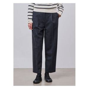 [빈폴레이디스]울 턱 배기 팬츠 차콜 (BF4X21C134)