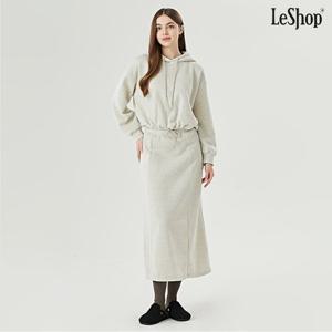 [르샵]후드 롱스커트 기모 셋업(DP3OW016A)