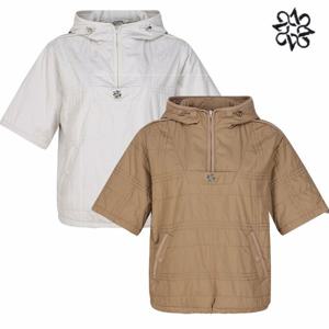 [세인트앤드류스]여성 별 심볼 자수 퀼팅 패딩 아노락 821C3JP257