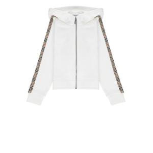 주니어 버버리 니트 스웻셔츠 8111903 KG5 ELIN CHECK TAPEA1464