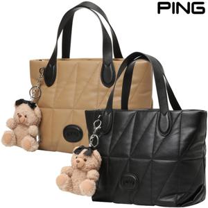 골프양말증정_PBS 여성 곰돌이키링퀼팅토트백 121E3BG053
