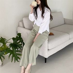 와이드스판팬츠 데일리 G126226 의류 와이드스판 여름통바지 쿨