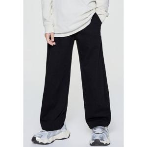 MLB키즈 베이직 스몰로고 스트레이트 팬츠 (7APTB105450BKS)