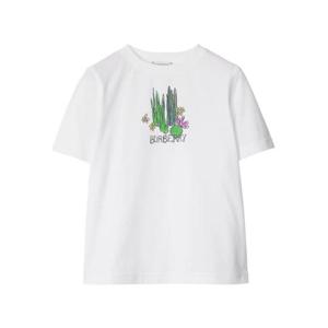 주니어 버버리 탑 8093113 A1464 White