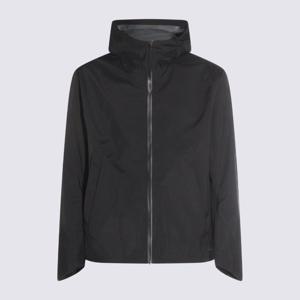 아크테릭스 블랙 후드 집업 재킷 X000009479 BLACK