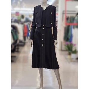 미니멈 세이브존03 미니멈 플리츠 자켓원피스 셋트 ARMYCAWO7140A