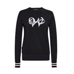 [와이드앵글]여성 CO 로고 아트웍 라운드넥 스웨터 L  WWU25K73Z1