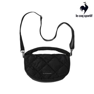 [르꼬끄] 여성 벨듀로이 미니 퀼팅백 QQ322WBG91_BLK