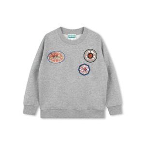 주니어 겐조 니트 스웻셔츠 K60772 A29 Grey