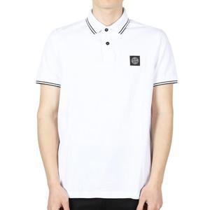 디몬트 스톤 남성 컴퍼스 로고 패치 슬림핏 PK반팔(화이트) K1S15 22002SC S0018 V1001