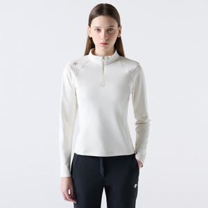 [데상트공식] 우먼스 반집업 약기모 긴팔 티셔츠 SQ322PTL83