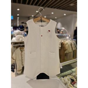 [블루독베이비] 25 FW(WH)도기모달퀼팅슬리핑가운(45C7000901) 신생아 출산 백일 선물 조카 유아 아가옷 수