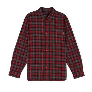 [뱅뱅]남녀공용 베이직 체크 긴팔 남방 NSL633