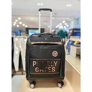 [파리게이츠] 25FW가을 여성 스마일 퀼팅 트롤리 보스턴백 (521E3BB001BK)