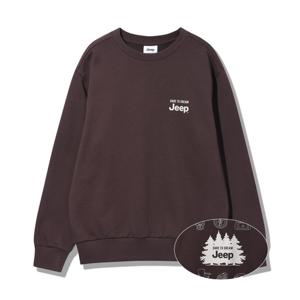 [지프]남여공용 등판 프린트 맨투맨 (JQ3TSU891)