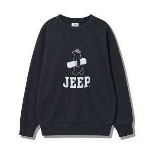 [지프]공용 보드 베어 루즈핏 긴팔 맨투맨 JQ3TSU890