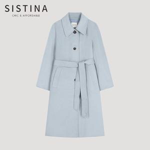 [SISTINA] 인기 울 벨티드 핸드메이드 맥코트_AWHCTO41030_LL