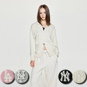 MLB 공용 베이직 미디움로고 후드 집업 (3ATRB0154)