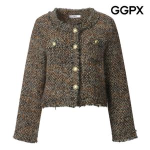 [지지피엑스]프린지 골드펄 트위드 자켓 GP9JK003B