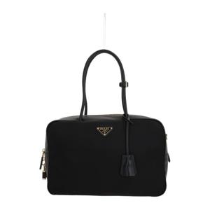프라다 블랙 렉탱귤러 토트백 1BB131VODO 2C8QF0002
