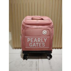 [파리게이츠]521E3BB001_PK-여성 스마일 퀄팅 4바퀴 트롤리 보스턴백-(25년가을)