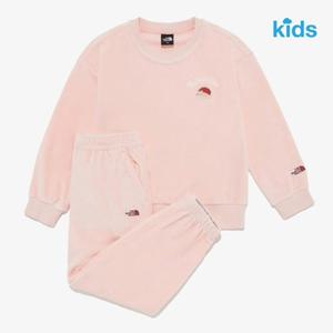 노스페이스키즈 셋업 NM5MR62U 피치 애니메이트 스웨트 세트