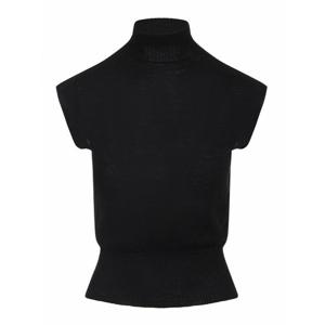 [RICK OWENS] 라프리마 여성 탑 탱크 숏 슬리브 터틀 RP02E4606M09 블랙 /8