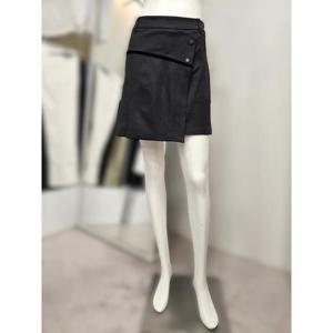 팜스프링스 세이브존01 여성 가을 랩스타일 뒷 주름 스커트 SSKL-243810