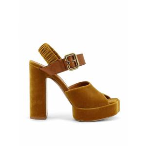 [CHLOE] 라프리마 여성 샌들 에어 벨벳 CH25A11XSW744 골드 /8