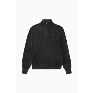 [타미힐피거종합관] 남성 캐시미어 블렌드 하프 집업 (T12F7KPO170MT1 BDS)