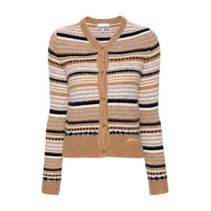 가니 스트라이프 울 가디건 K2235 177