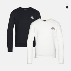 데니스골프 25FW신상 여성 시그니처 캐릭터 맨투맨 티셔츠_NAQFLTS056