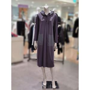 [트리아나]MARIO소고 저지 롱 후드원피스AI3PA02