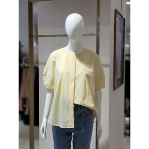 [에꼴드파리]MARIO퍼프 소매 블라우스 S64RB45WBBS64Z