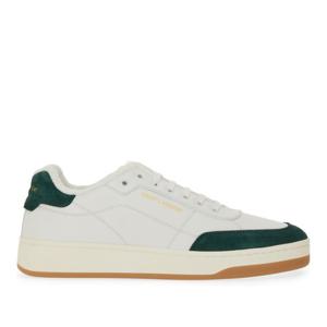 생로랑 SL/61 가죽 로우탑 스니커즈 845537 00NAM9069