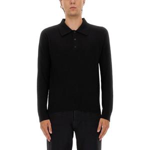 생로랑 울 리브 헴 폴로 셔츠 846122 Y76XM1000