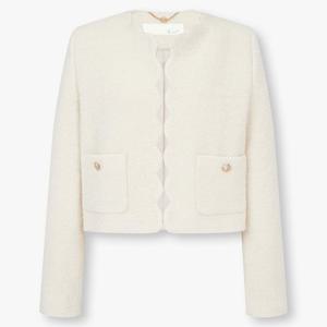 [지컷]울 블렌드 크롭 오픈 자켓 (7215110103)