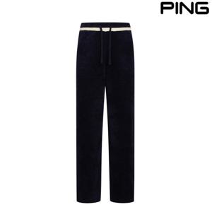 골프양말증정_PBS 여성 탁텔사 배색 니트 와이드 팬츠 121E3PF383