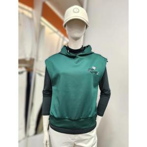 팜스프링스 세이브존01 여성 간절기 루즈핏 후드넥 베스트 SJVL-243614