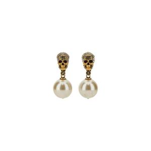 알렉산더맥퀸 여성 메탈릭 귀걸이 734746_I170A2375