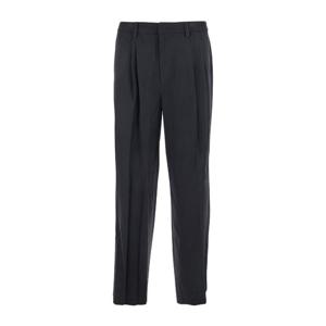 던스트 플리츠 와이드 하이웨이스트 슬랙스 UDPA5C301BK BLACK