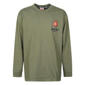 겐조 반팔 티셔츠 FF65TL3514SG50 Green