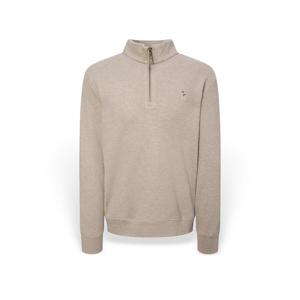 [헤지스] 남성 멜란지 솔리드 하프집업 맨투맨 HZTS5D405I2