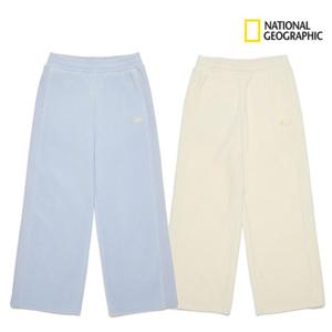 내셔널지오그래픽키즈 K254GPT040 여아 와이드 벨로아 트레이닝 팬츠 겨울 바지 고학년 딜